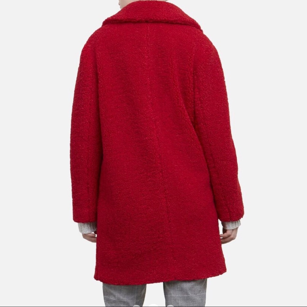 Kenneth Cole NY Sherpa Teddy Bear Coat  NWT - Picture 2 of 13